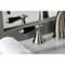 Kingston Brass KS2978PKL Duchess Widespread Bathroom Faucet W/ Brass Pop-Up, Nickel KS2978PKL - alternate 5